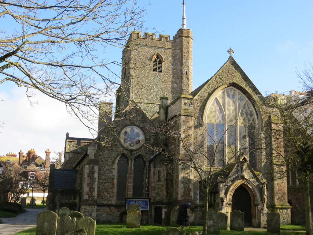 GENUKI: St Mary & St Eanswythe, Folkestone, Church of England, Kent