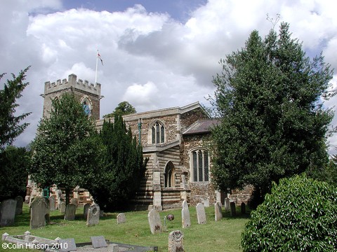 A view of the Church from the road, Church End
