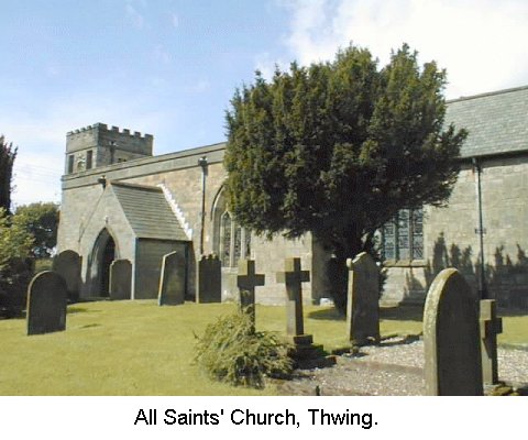 All Saints' Church, Thwing
