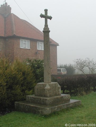 The World War I and II Memorial at Willerby (near Scarborough).