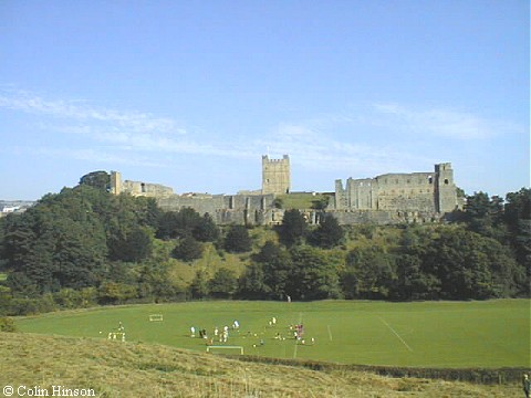 Richmond Castle, from the south