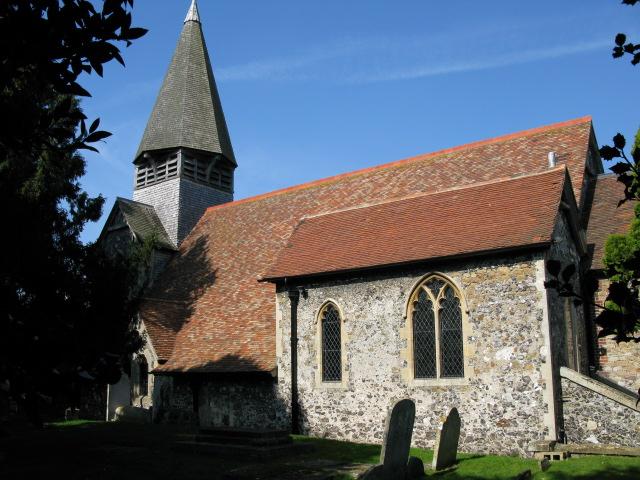 The church of St Peter and St Paul, Worth