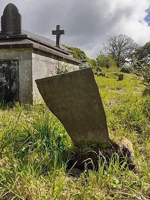 The graveyard of St James's Church, Dingle