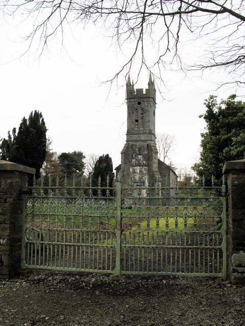 The former Church of Ireland church at Aghadoe.